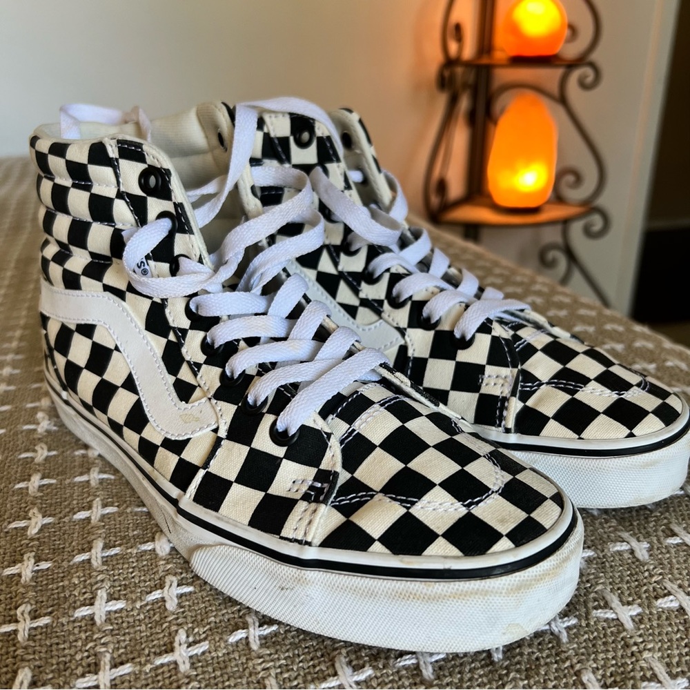 Vans SK8-HI Tapered 'Checkerboard